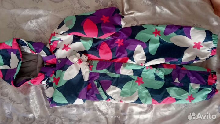 Комбинезон демисезонный для девочки 92