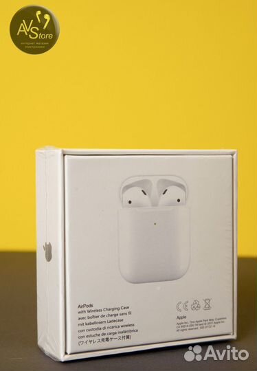 AirPods 2 Premium (Бесплатная доставка + гарантия)