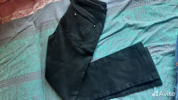 Джинсы женские прямые 44