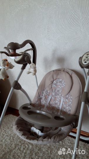 Детская электронная качелька