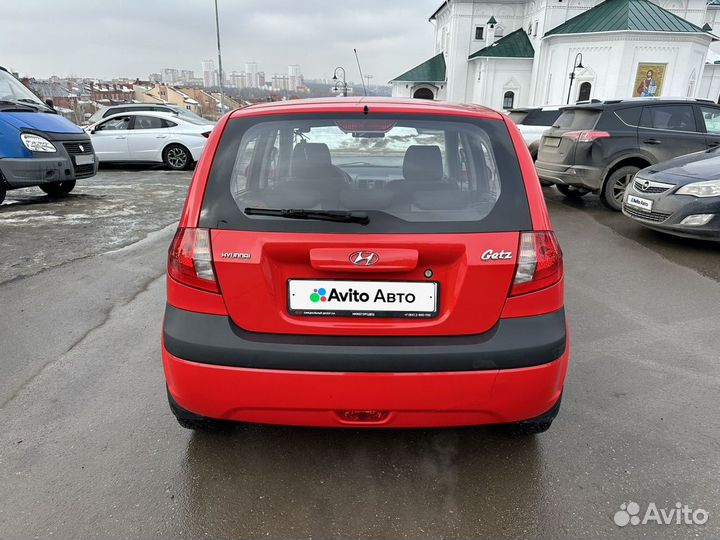 Hyundai Getz 1.4 AT, 2008, 109 500 км