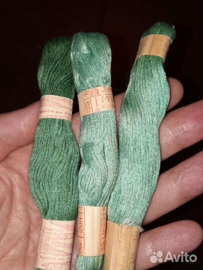 Нитки мулине и швейные