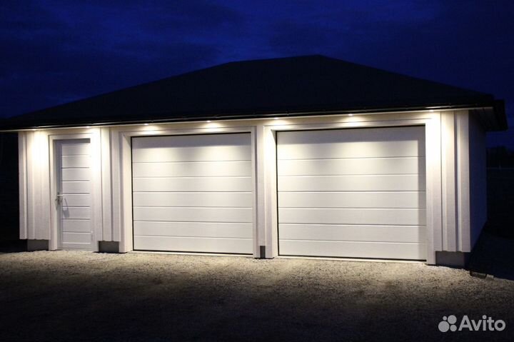 Секционные ворота 2250x2500