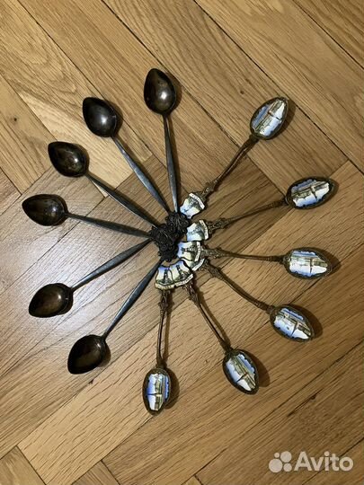 Чайные ложки мельхиор СССР