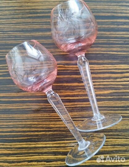 Бокалы: хрусталь, Европа 1950-е гг; Штофы