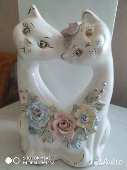 Копилка парочка кошек не б/у