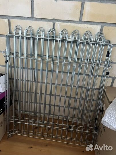 Металлический вольер для собак