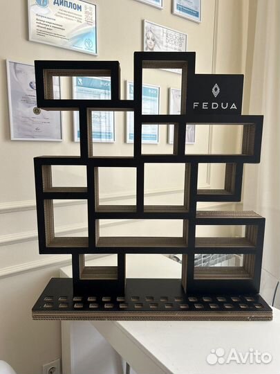 Полка для лаков и гель лаков