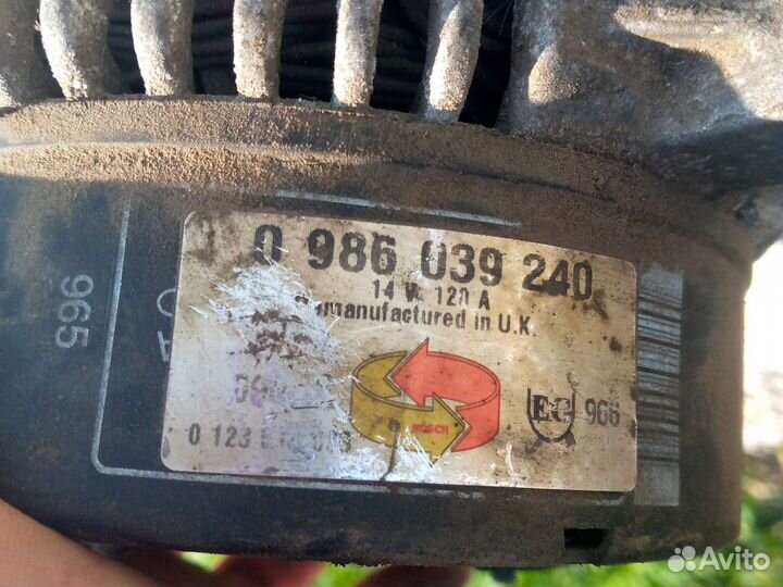 Генератор Opel Omega B