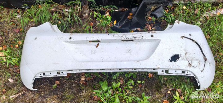 Задний бампер opel астра j хэтчбек