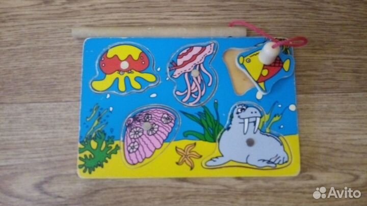 Деревянные развивающие игрушки