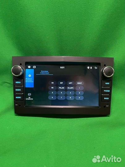 Штатная магнитола 2 din android opel