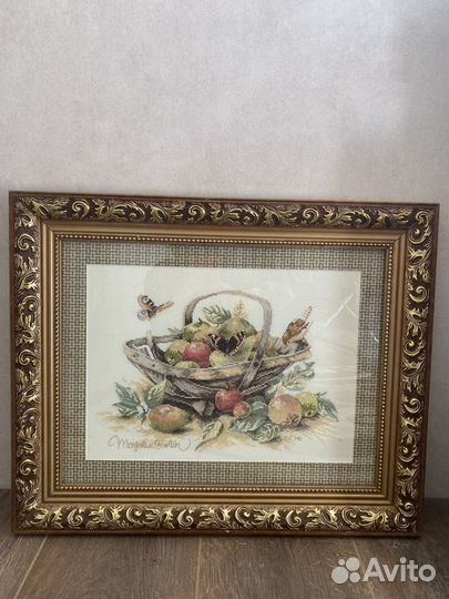 Картина вышитая крестом