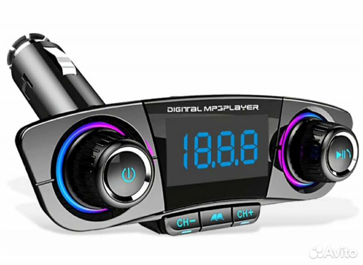 Fm трансмиттер с bluetooth ET-M60