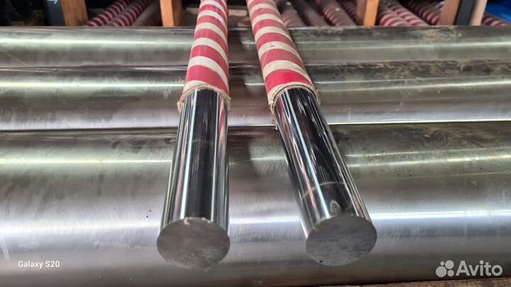 Шток хромированый 70 мм