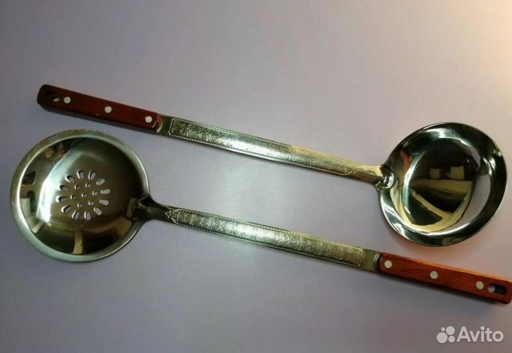 Шумовка, половник для казана