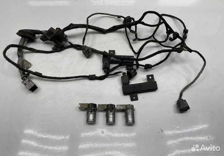 Проводка парктроников заднего бампера Audi A8 D3