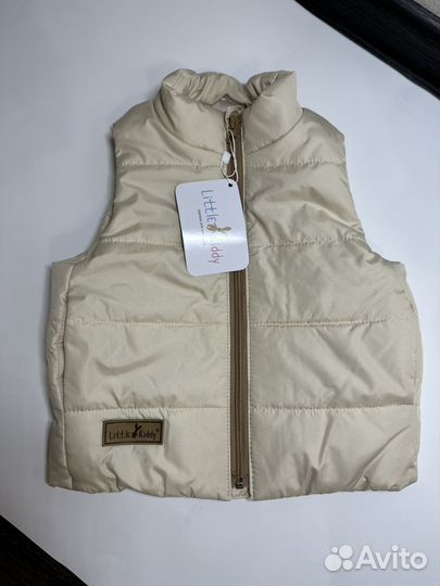 Little Kiddy Жилетка детская утепленная безрукавка