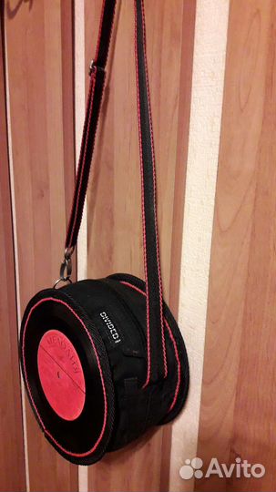 Сумки из виниловых пластинок, диаметром 17 см