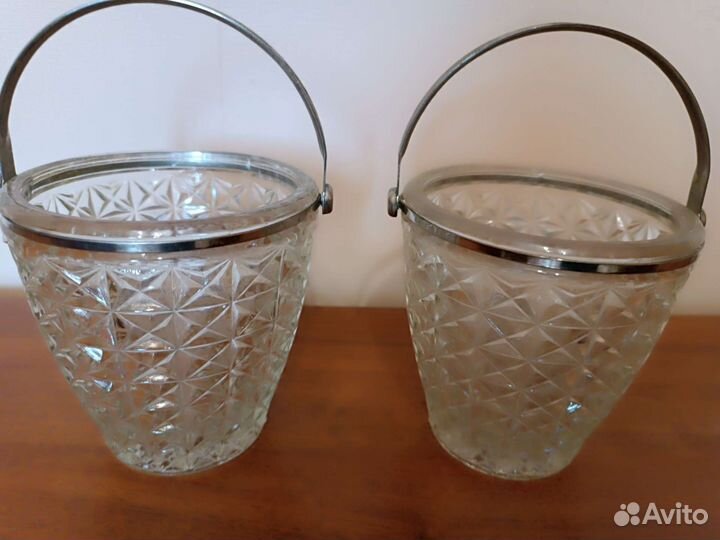 Ваза ведёрко 2 штуки