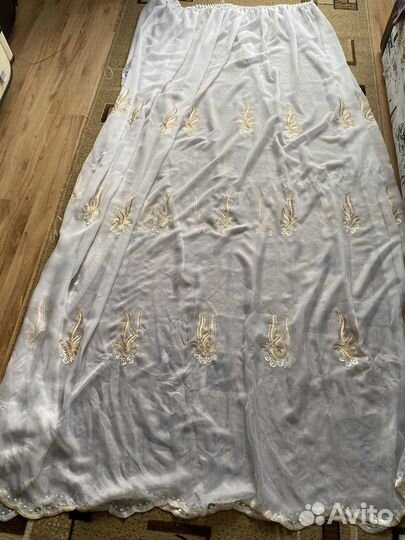 Тюль б/у