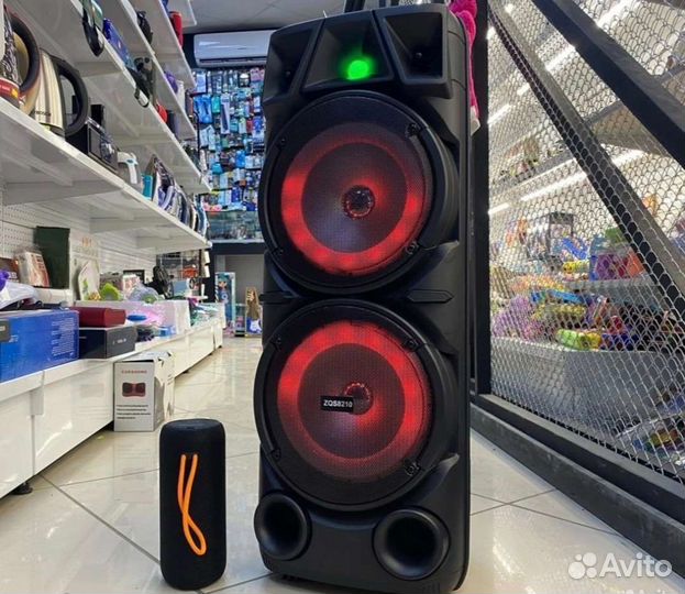 Новая мощная Bluetooth колонка ZQS караоке