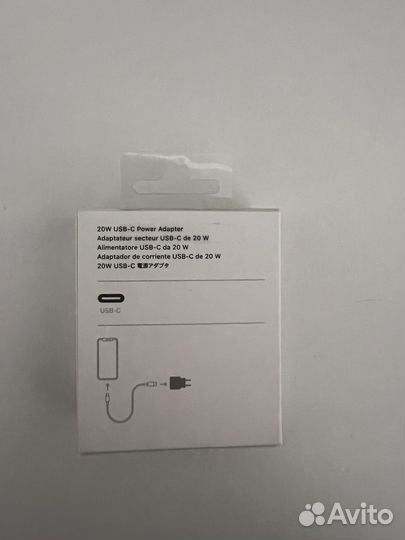 Быстрая зарядка Apple 20w