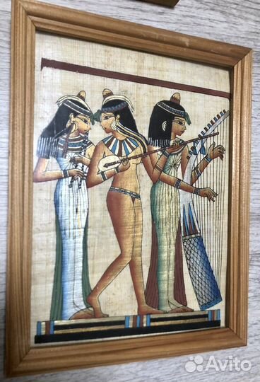 Папирус в рамке