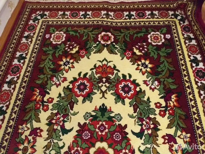 Ковер шерстяной советский 2/3 метра