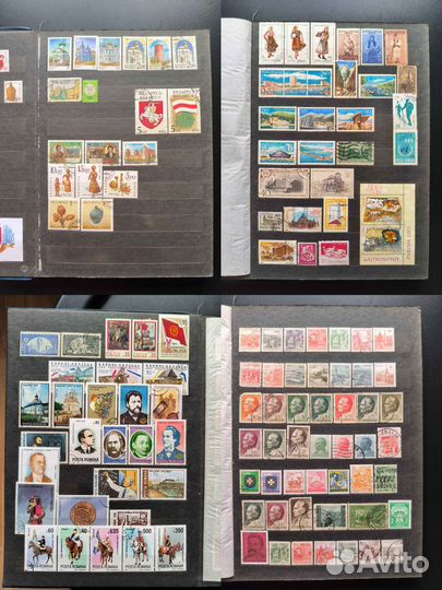 Почтовые марки Европы. Альбом целиком