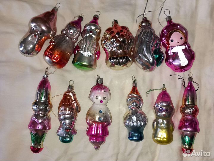 Елочные игрушки СССР