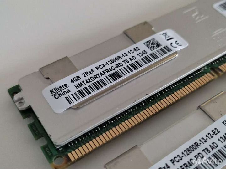 Память серверная 8 Гб (2 по 4 Гб) DDR3 ECC Reg