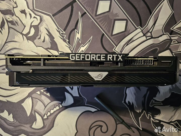 Видеокарта asus ROG Strix GeForce RTX 3080 10GB