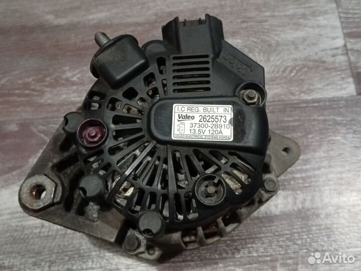 Генератор на hyundai solaris 2