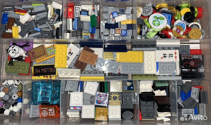 51. Лего поштучно россыпью, деревья lego