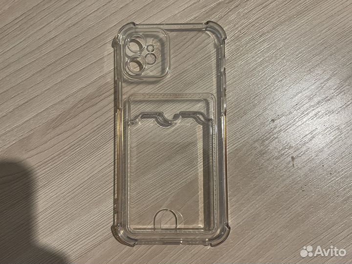 Чехол на iPhone 12 Прозрачный