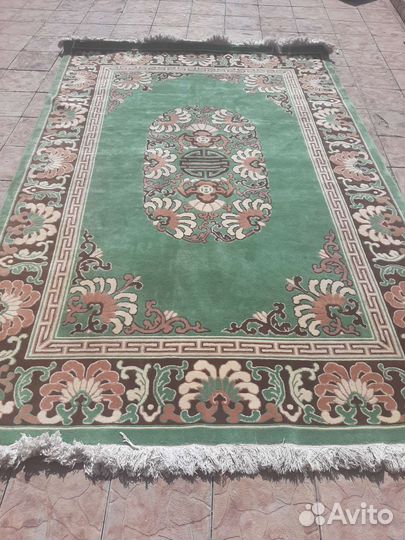 Ковер шерстяной ручной работы. вьетнам