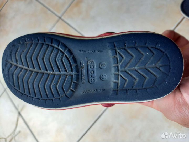 Обувь crocs для мальчика c8