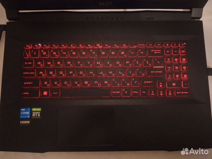 Ноутбук MSI Katana GF76 12UC-265XRU