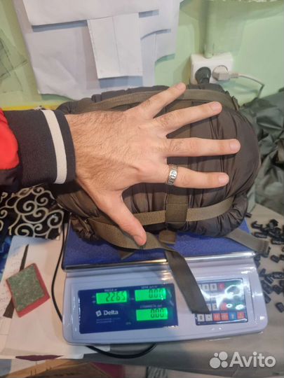 Армейский зимний тактический мешок военный -30