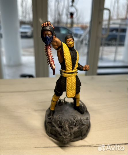 Скорпион из фотополимерной смолы 3D