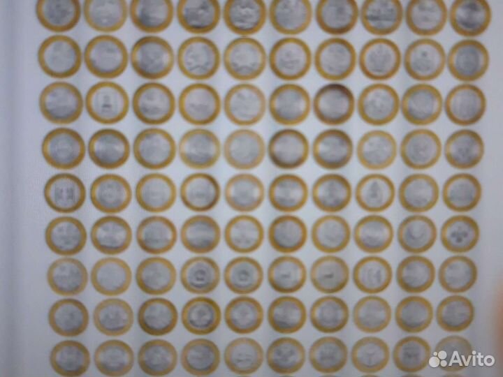 Набор 10р биметалл