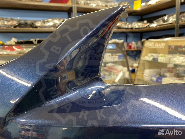 Бампер передний Hyundai Accent 06-11 Темно-синий