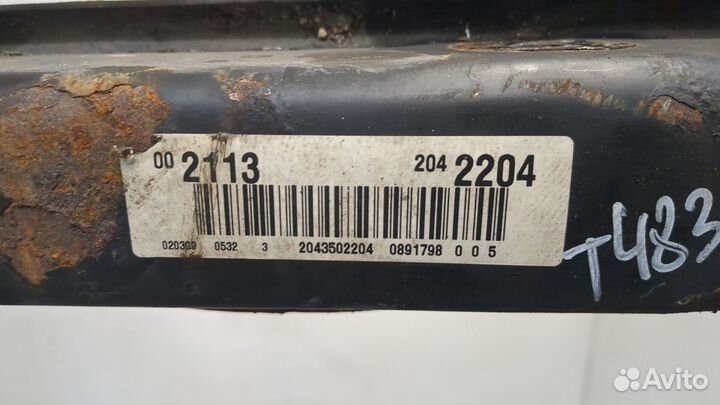 Балка подвески задняя Mercedes C W204, 2009