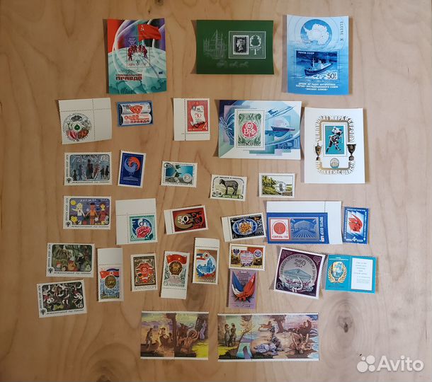 Марки СССР чистые