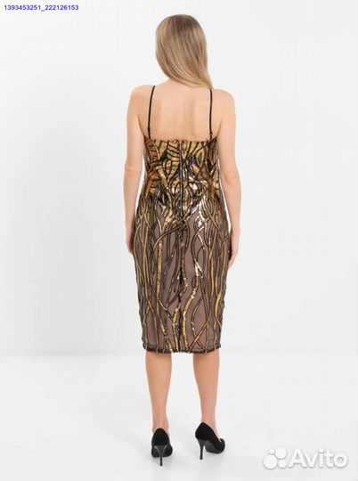 Новогоднее платье с пайетками (Арт.47988)