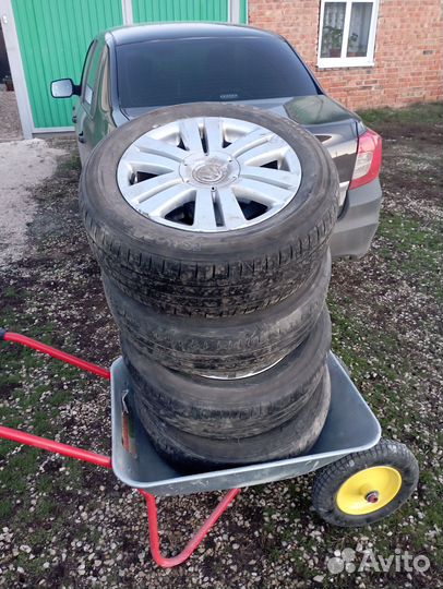 Колеса на volkswagen jetta, passat r16