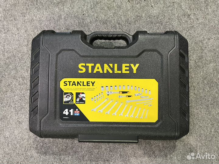 Набор головок и ключей Stanley stmt82832-1 41 шт