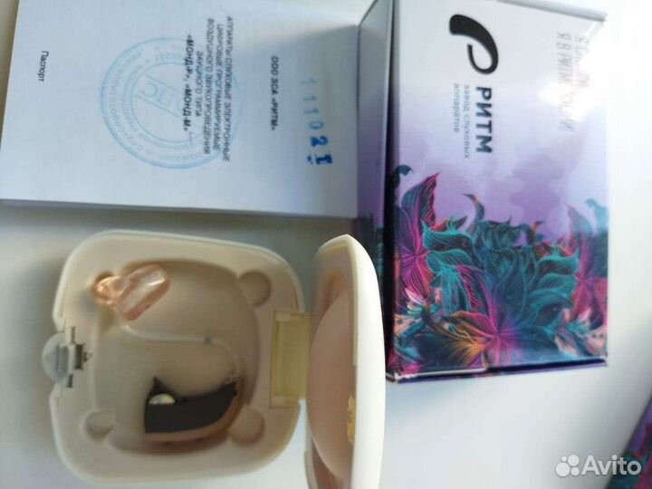 Слуховой аппарат новый