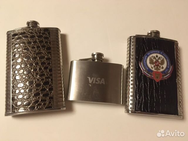 Фляжка из нержавейки